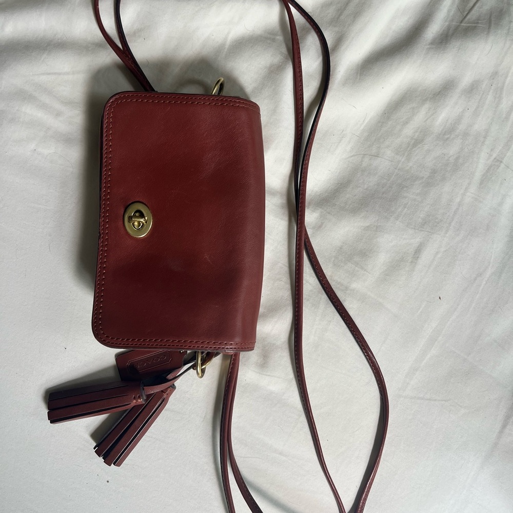 Coach Leather Crossbody Bag